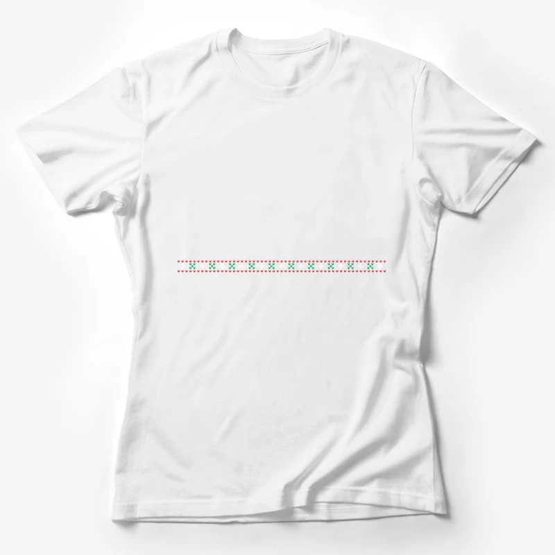 Motif ethnique géométrique Femme T-Shirt