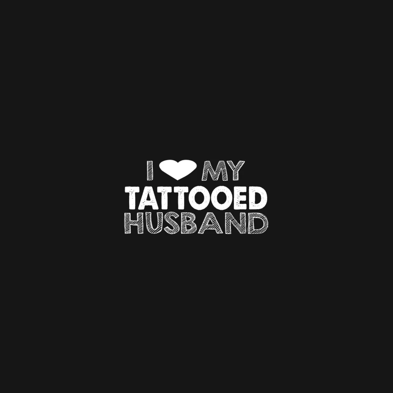 J'aime mon mari tatoué Femme T-Shirt