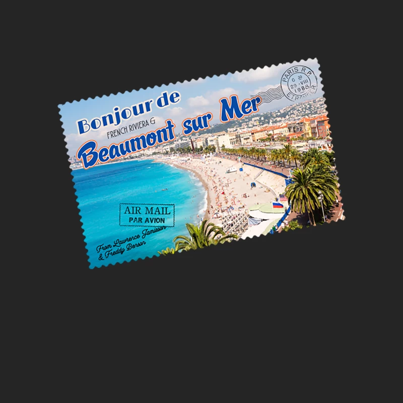 Dirty Rotten Scoundrels - Postcard from Beaumont sur Mer Female Pullover Sweatshirt