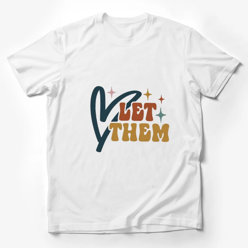Design coloré avec cœur Homme T-Shirt