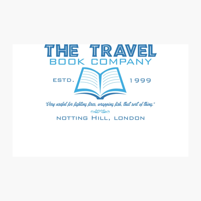 The Travel Book Company from Notting Hill with Hugh Grant Travel Mug