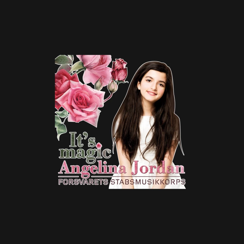 1 ANGELINA JORDAN - IT'S MAGIC Mouse Pad