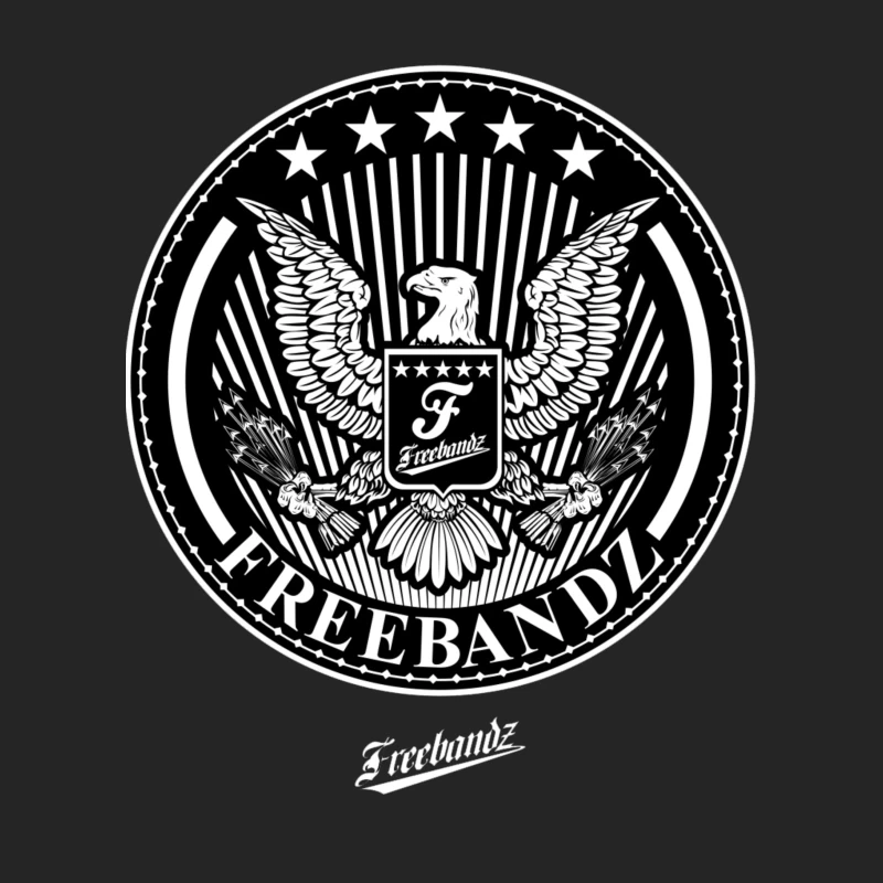 Freebandz logo Male Pullover Sweatshirt