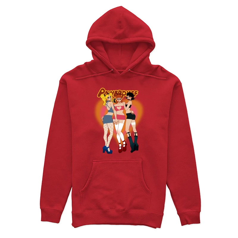 Stilvolle Powerpuff Girls Damen Pullover Hoodie