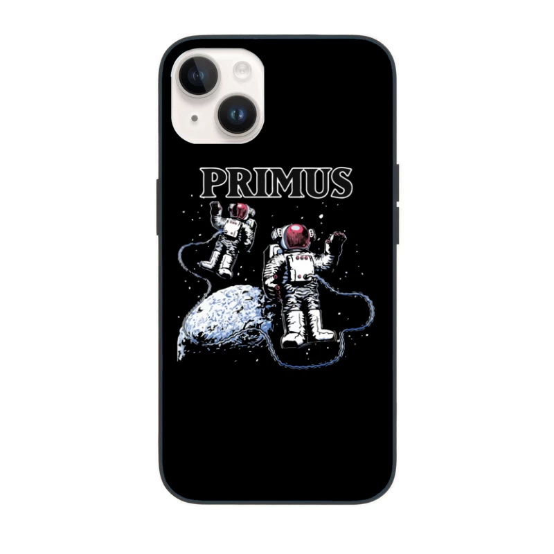 Primus Band Space Astronaut Art Illustration iPhone Case