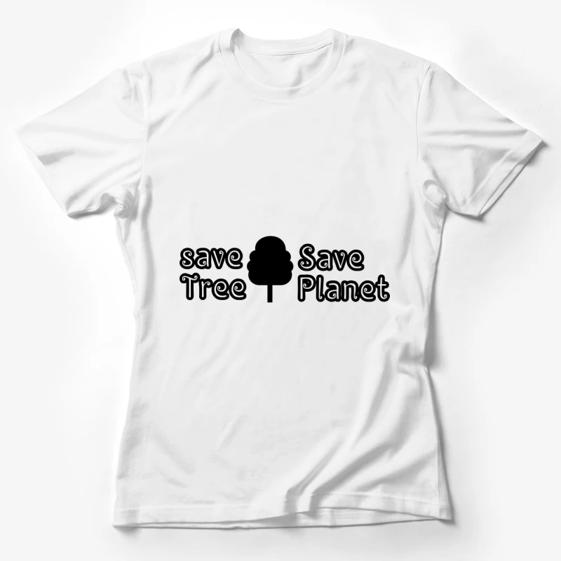 Phases de la lune sur fond noir Femme T-Shirt