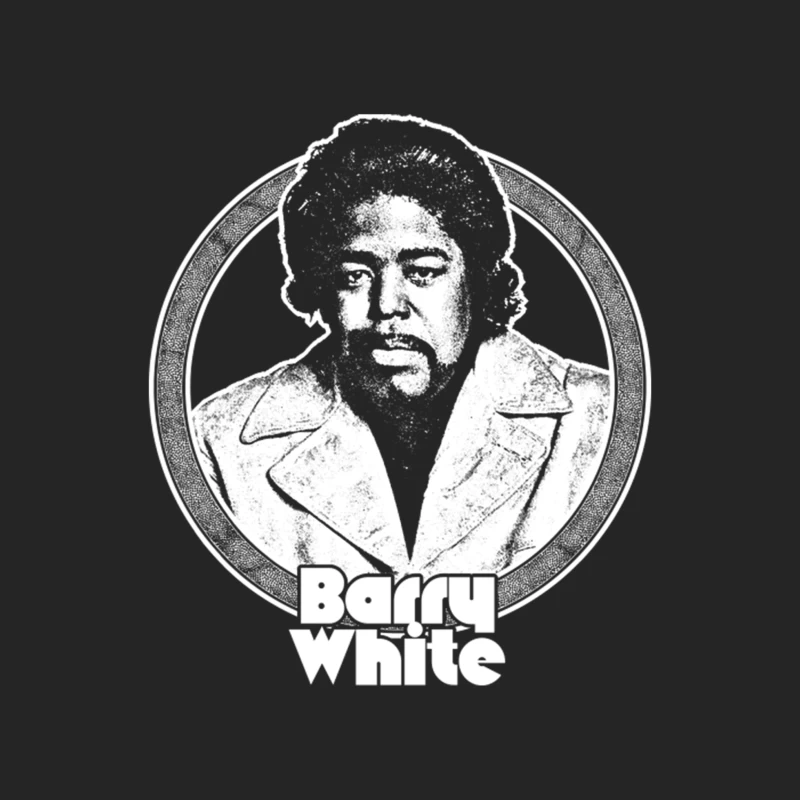 Barry White  Retro Style Fan Design Male Pullover Sweatshirt