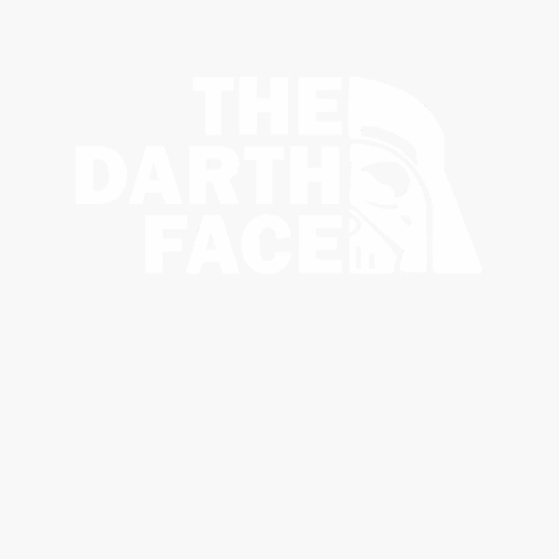 THE DARTH FACE Cotton Tote Bag