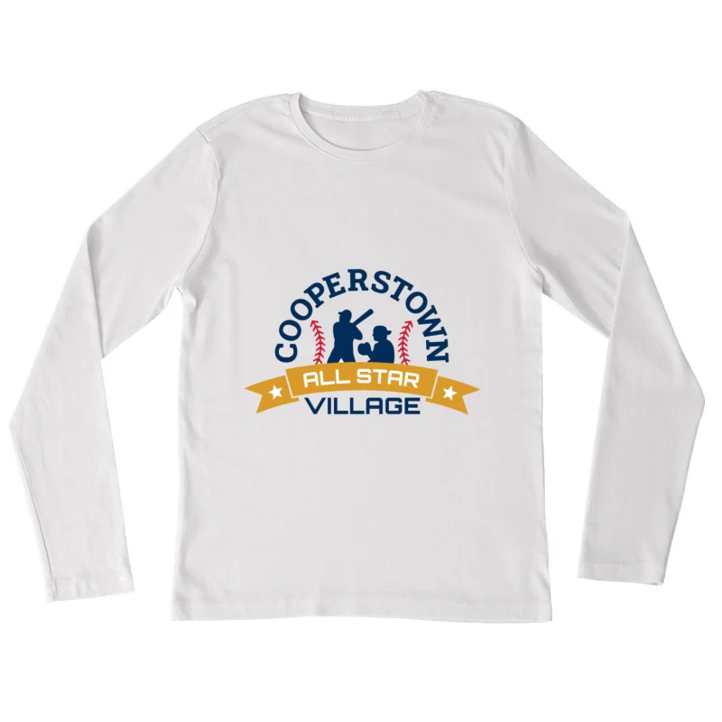Cooperstown NY Coop New York Female Long Sleeve T-Shirt