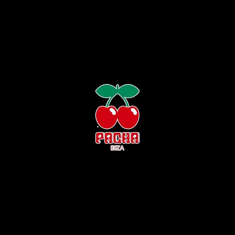 Pacha Ibiza Nightclub's Iconic Cherry Logo Coffee Mug