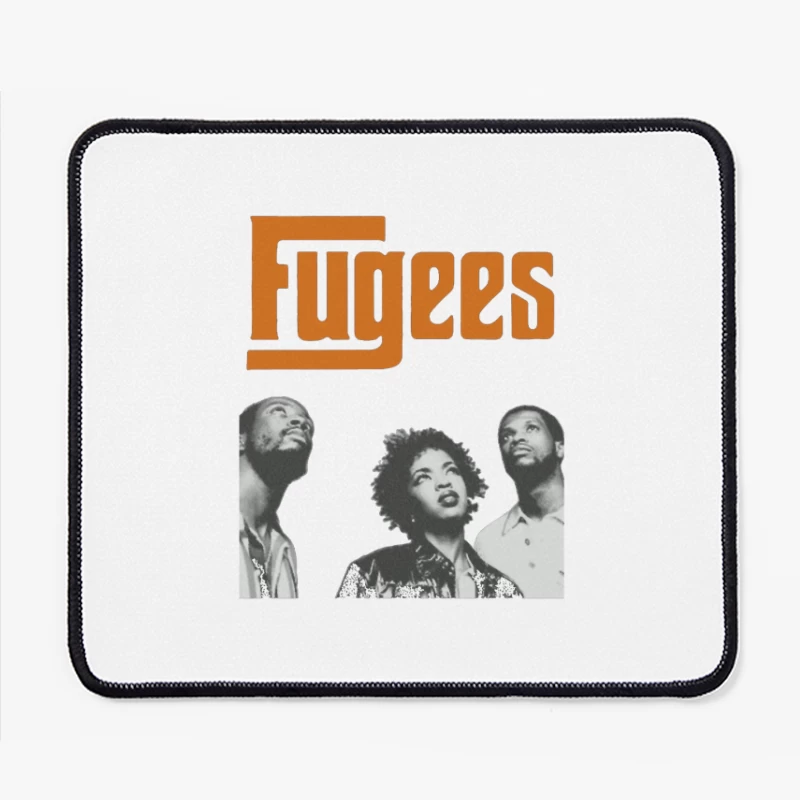 The Fugees - Iconic 90s Hip Hop Group Portrait Mouse Pad