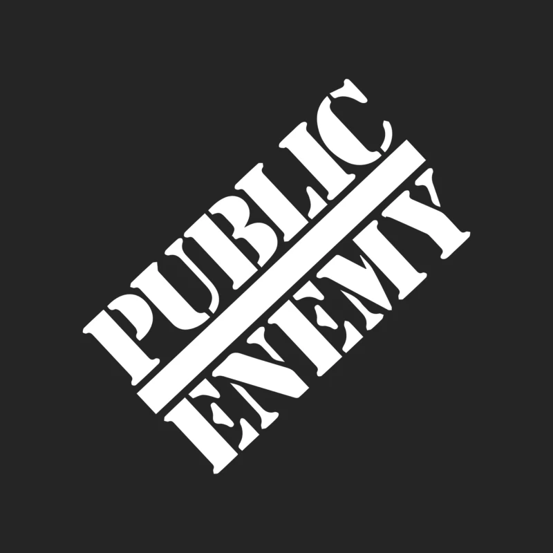 Public Enemy Black Classic Target Male Pullover Sweatshirt