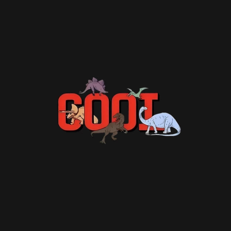 Lettres de dinosaures cool Femme Manches Longues T-Shirt