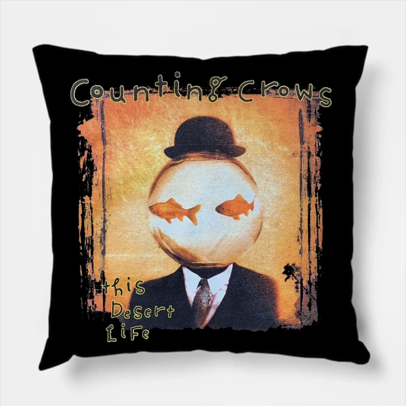 Counting Crows This Desert Life Vintage Throw Pillow