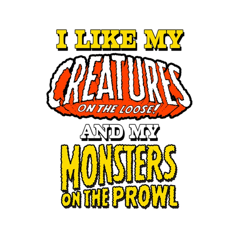 How I like my Creatures and Monsters Tapestry