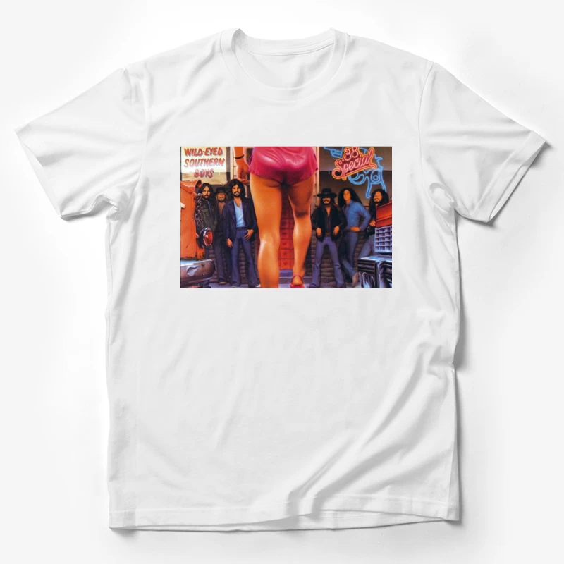 2 WILD-EYED SOUTHERN BOYS - 38 SPECIAL BAND Male T-Shirt
