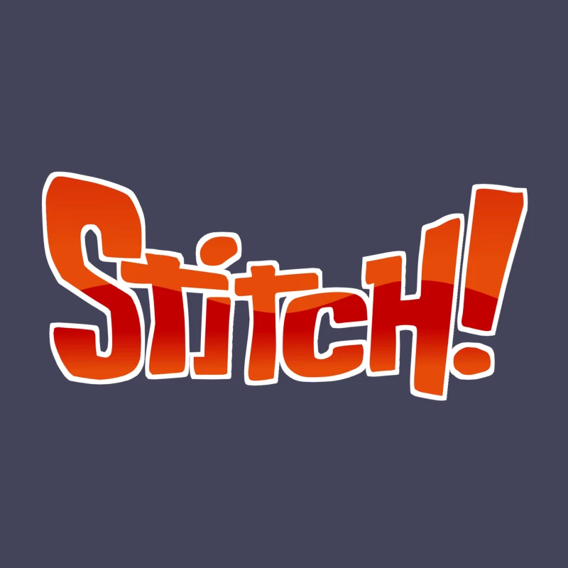 Stitch Logo from Lilo & Stitch Throw Pillow