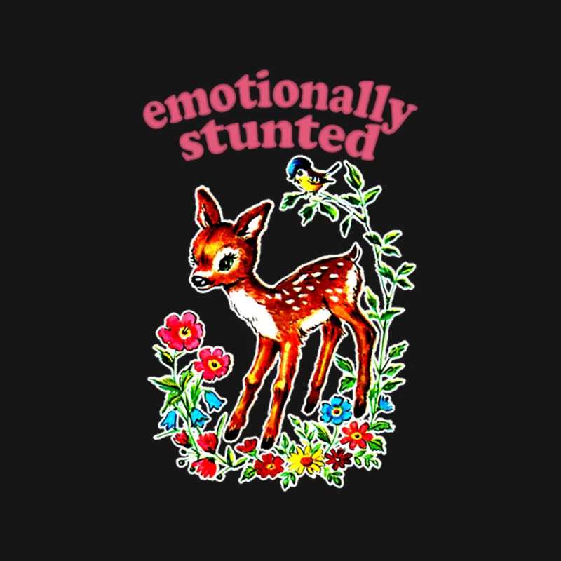 Emotionally Stunted   Existentialist Meme Design Mouse Pad