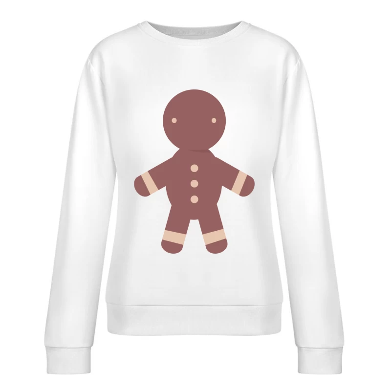Gâteau de Pain d'épice Femme Sweat-shirt à enfiler
