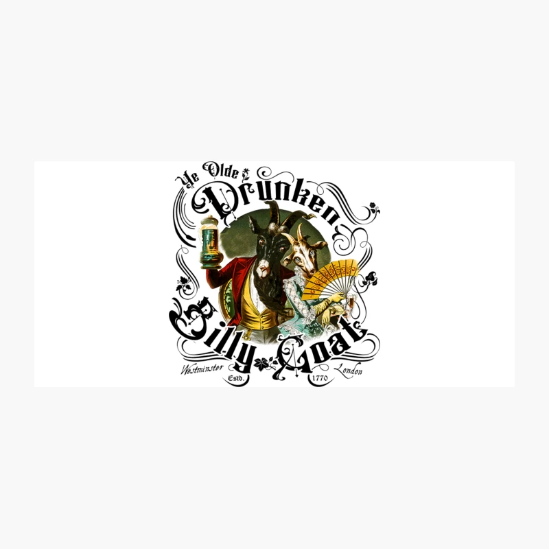 Ye Olde Drunken Billy Goat Coffee Mug