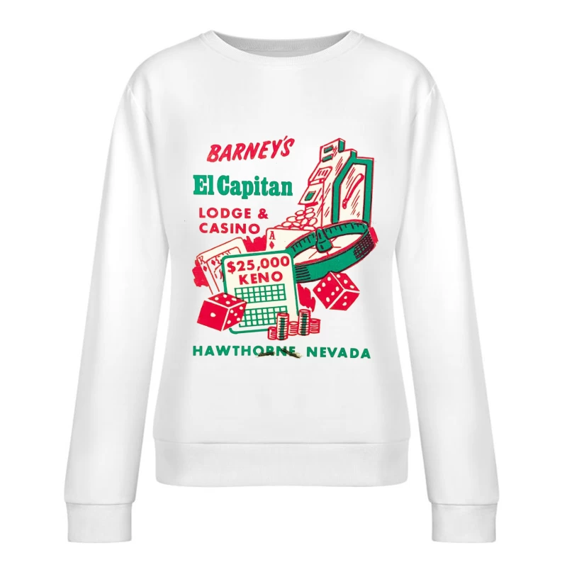 BARNEY'S logo Female Pullover Sweatshirt