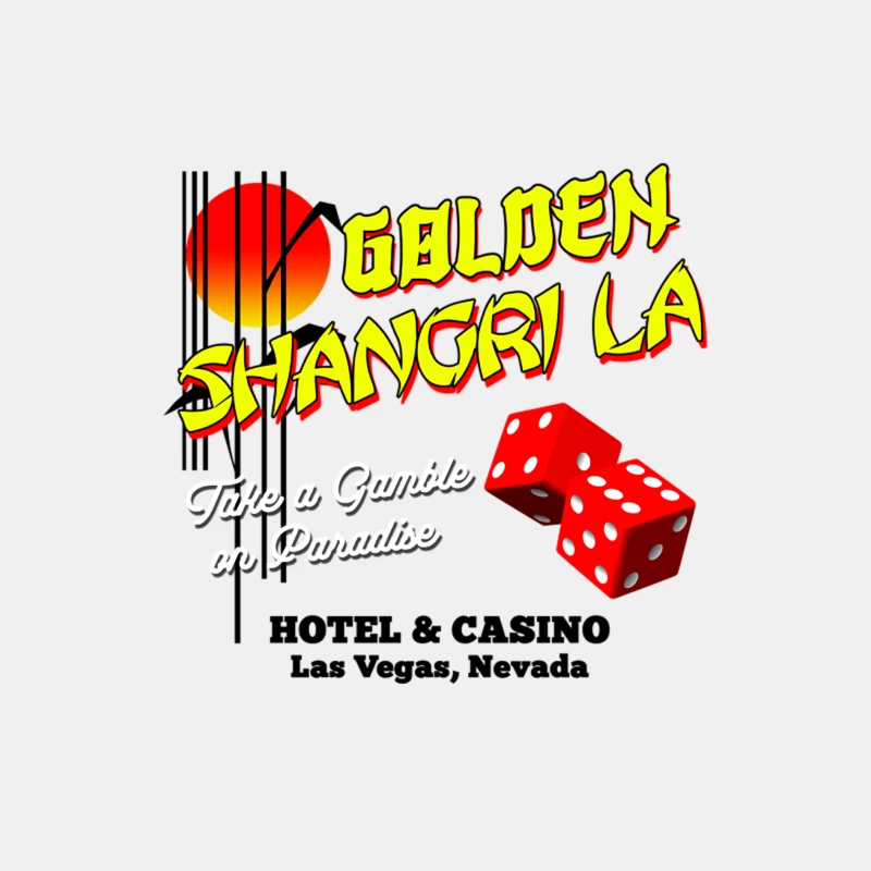 Golden Shagri La Hotel and Casino from The Cooler Male Tank Top