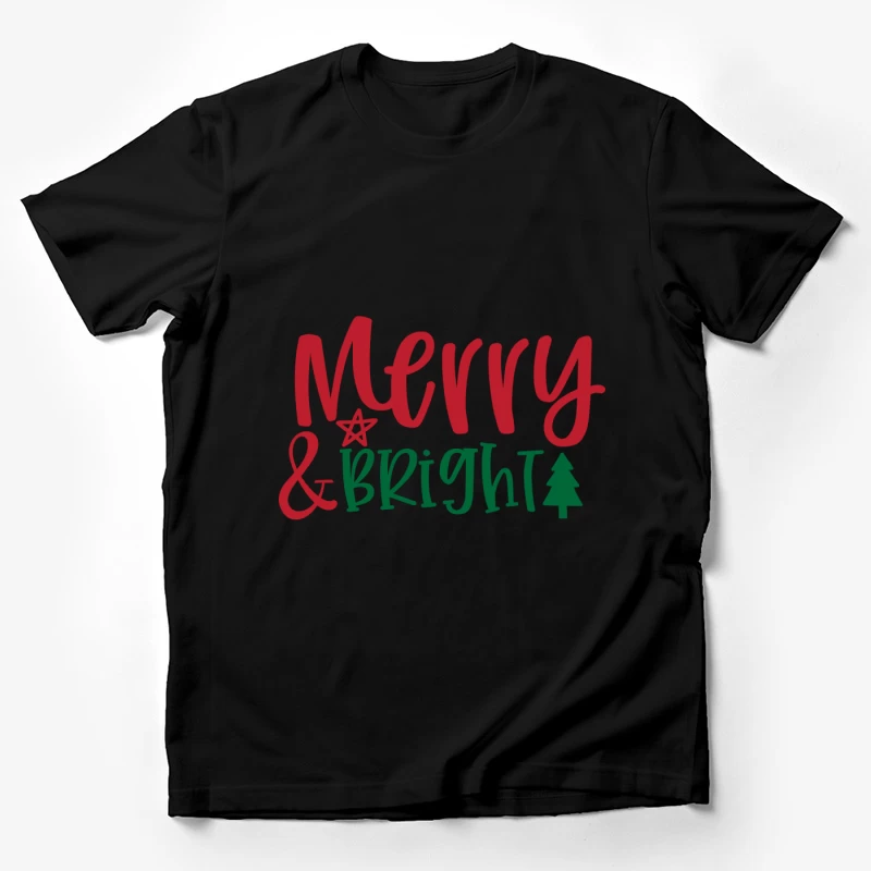 Conception de Noël joyeux et lumineux Homme T-Shirt