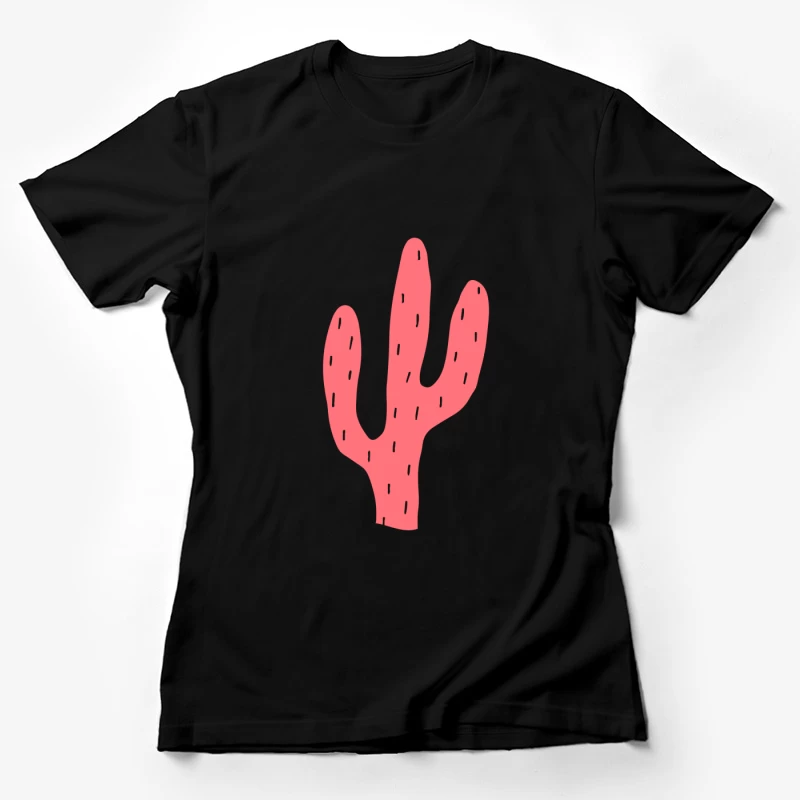 Illustration de cactus rose Femme T-Shirt