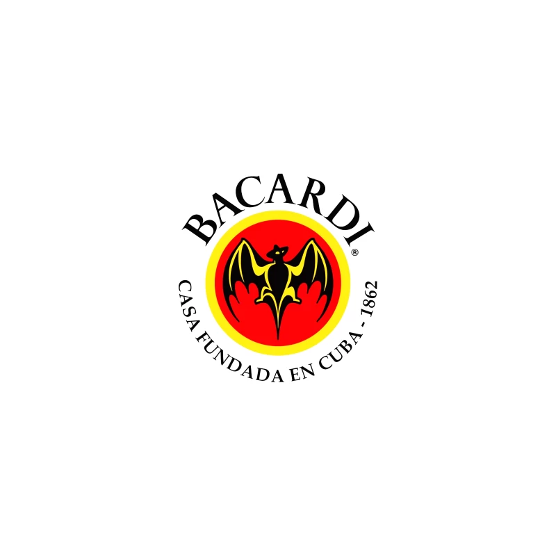 Bacardi Rum's Historic Cuban Bat Logo Travel Mug