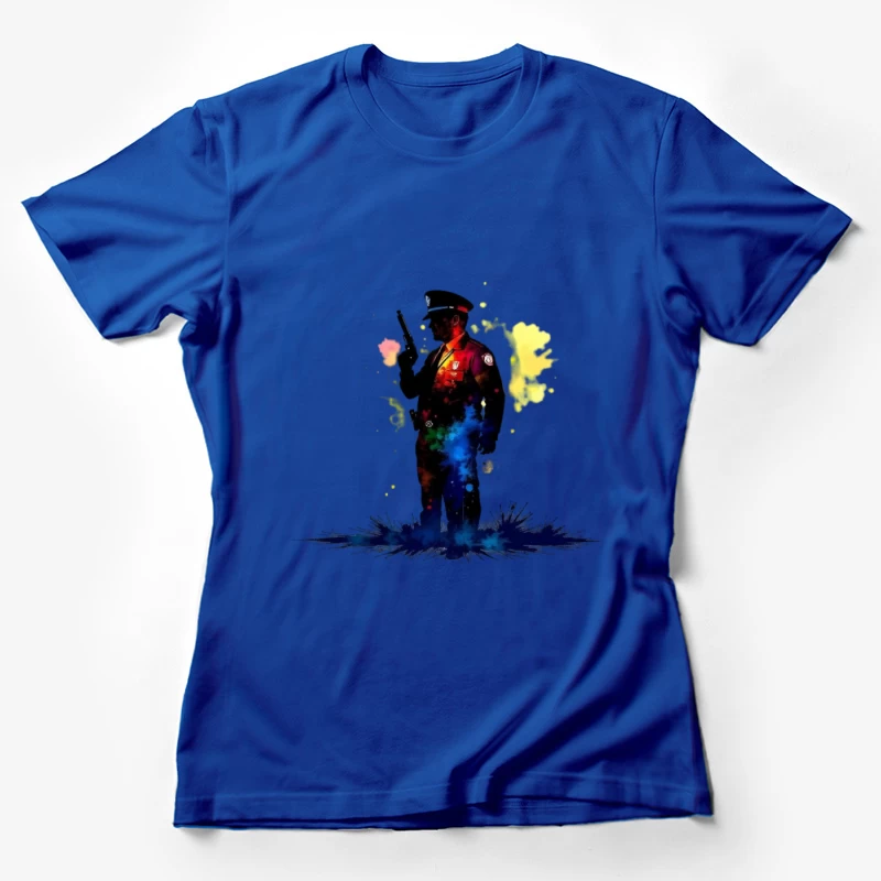 Police man Female T-Shirt