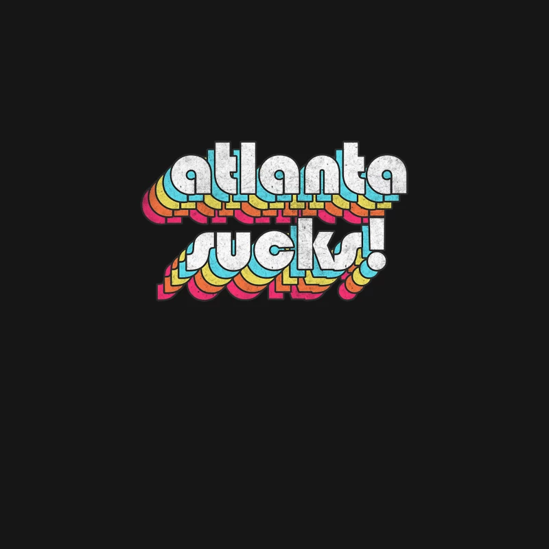 Atlanta Sucks  Funny Atlanta GA Design Desk Mat