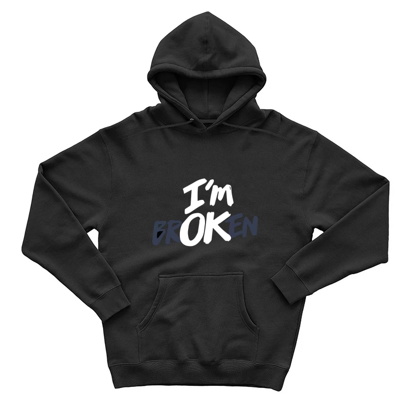 Gebrochene Seele - Grafikdesign Herren Pullover Hoodie