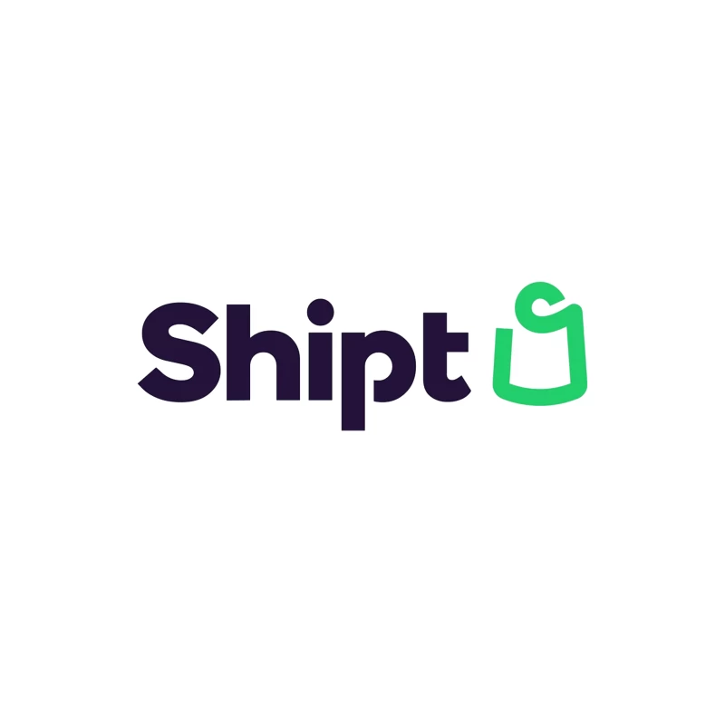 Shipt Modern Minimalist Logo with Green Hanger Icon Travel Mug