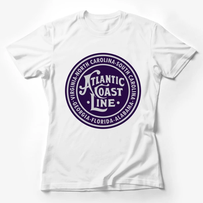 Atlantic Coast Line Railroad Female T-Shirt