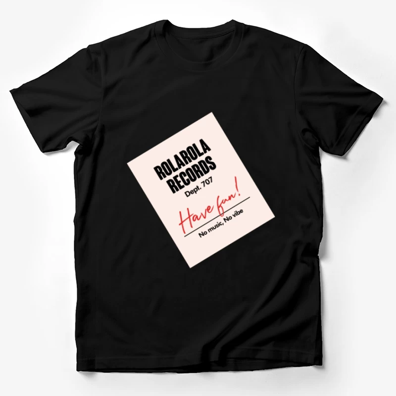 Musikposter, Rolarola Records, Spaß haben Herren T-Shirt