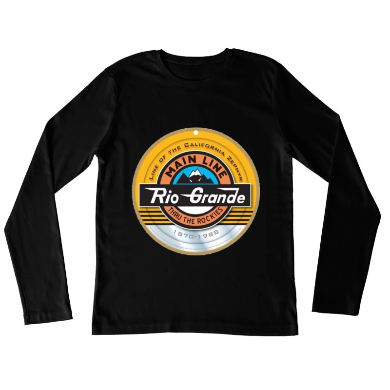 Denver and Rio Grande 2 Female Long Sleeve T-Shirt