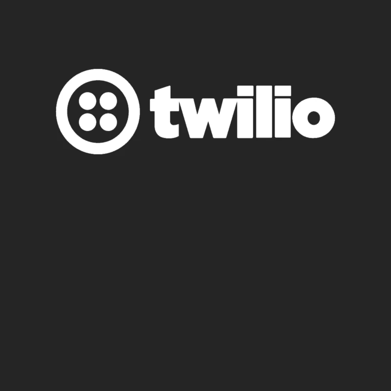 Twilio logo Male Pullover Sweatshirt