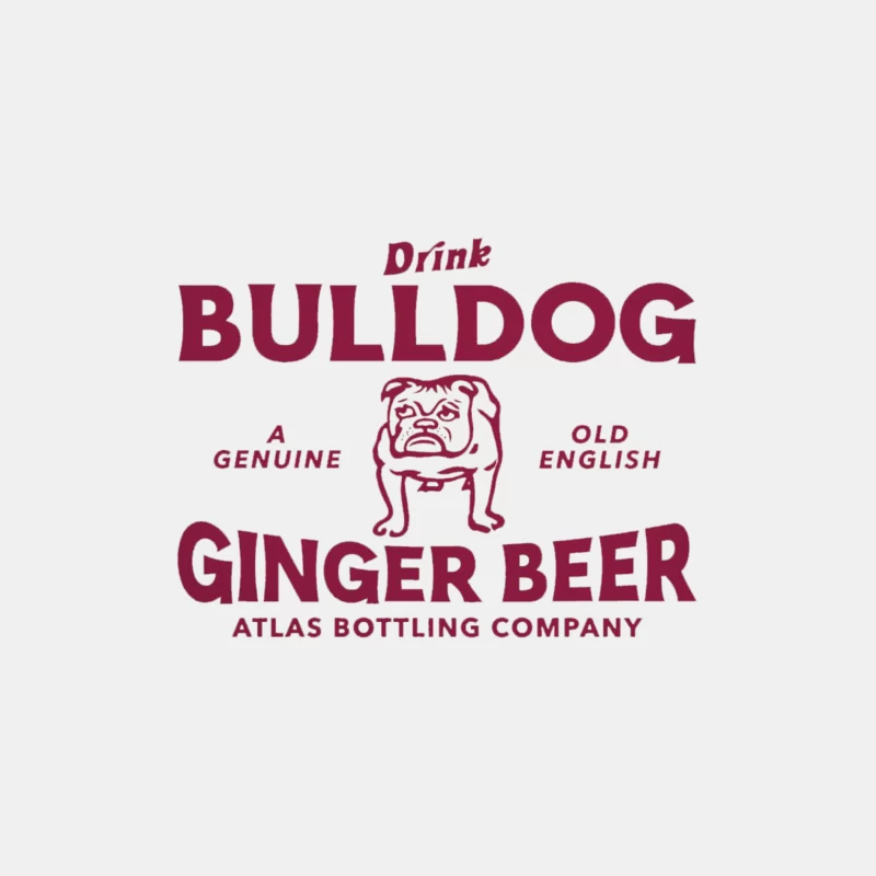 BULLDOG GINGER BEER Male Tank Top