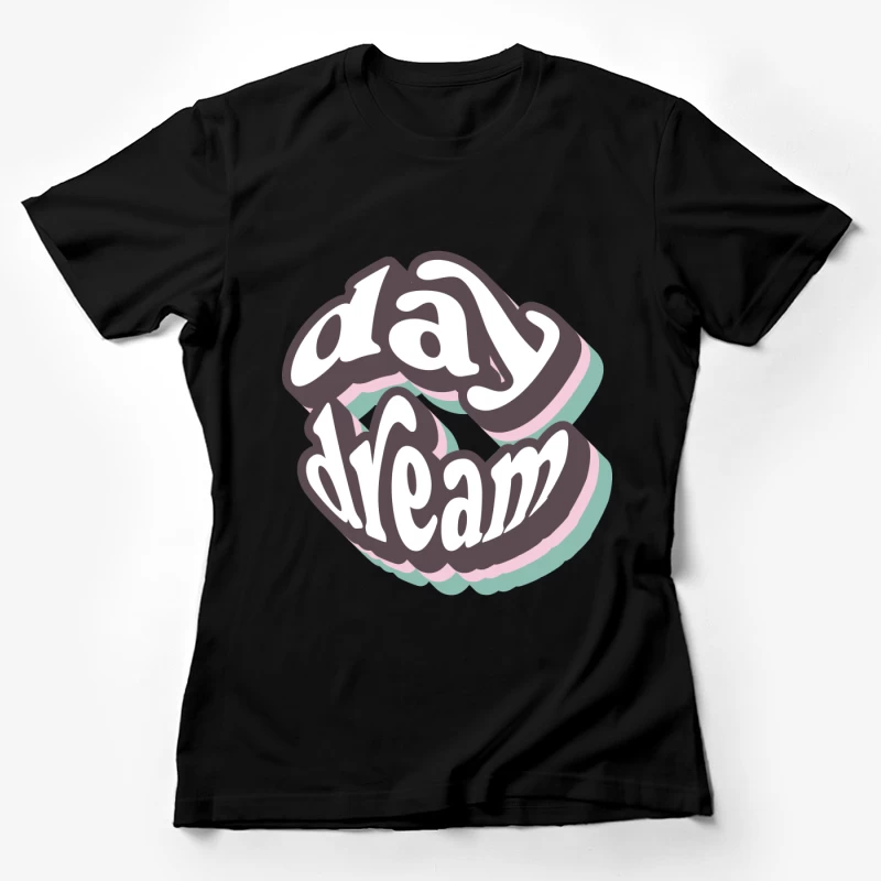 Retro-Tagtraum-Design mit lebendigen Farben Damen T-Shirt