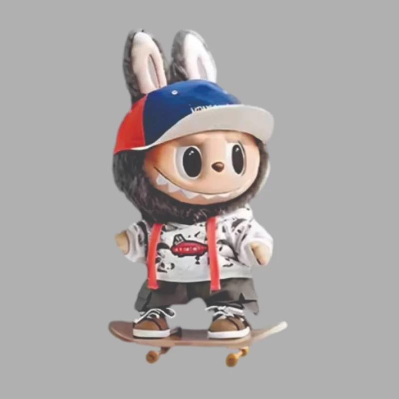 Niedlicher Skater-Bunny mit Kapuze Herren Tanktops