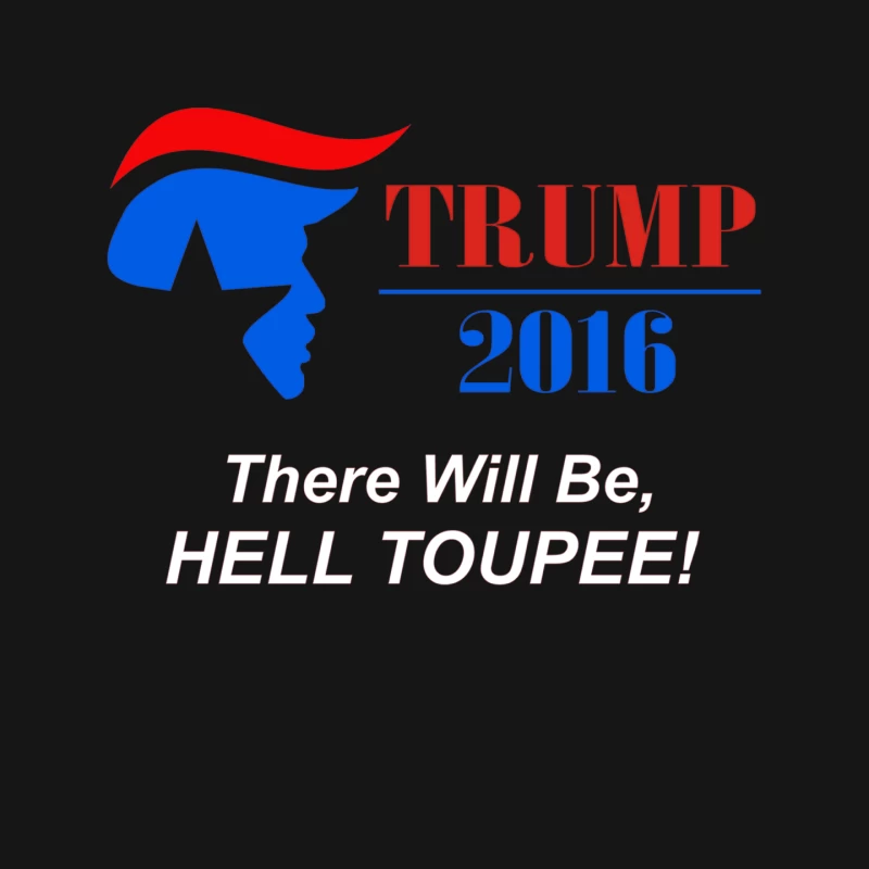 Trump 2016 There Will Be Hell Toupee Mouse Pad