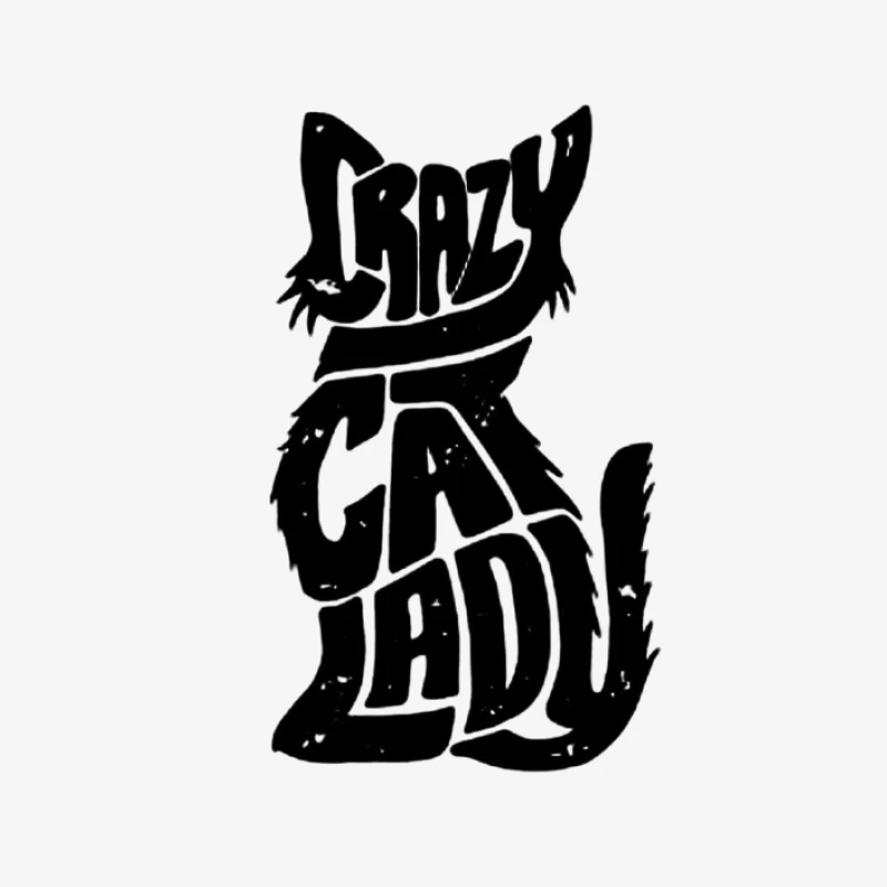 Design Créatif pour Adepte de Chats Femme Manches Longues T-Shirt