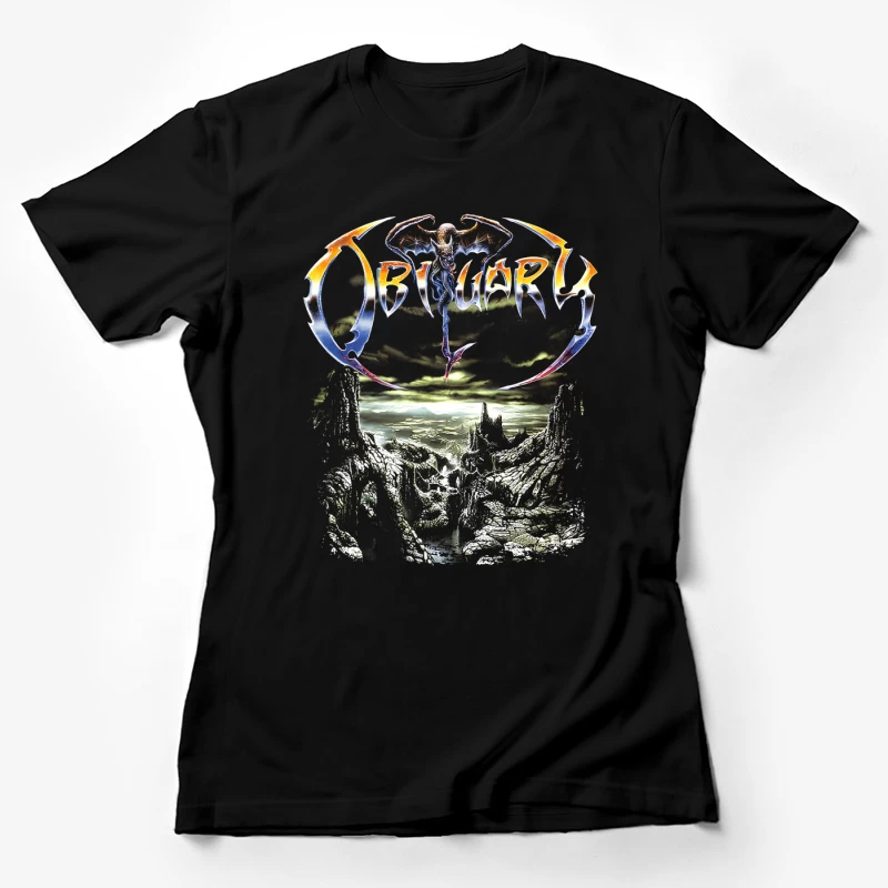 Obituary The End Complete Female T-Shirt