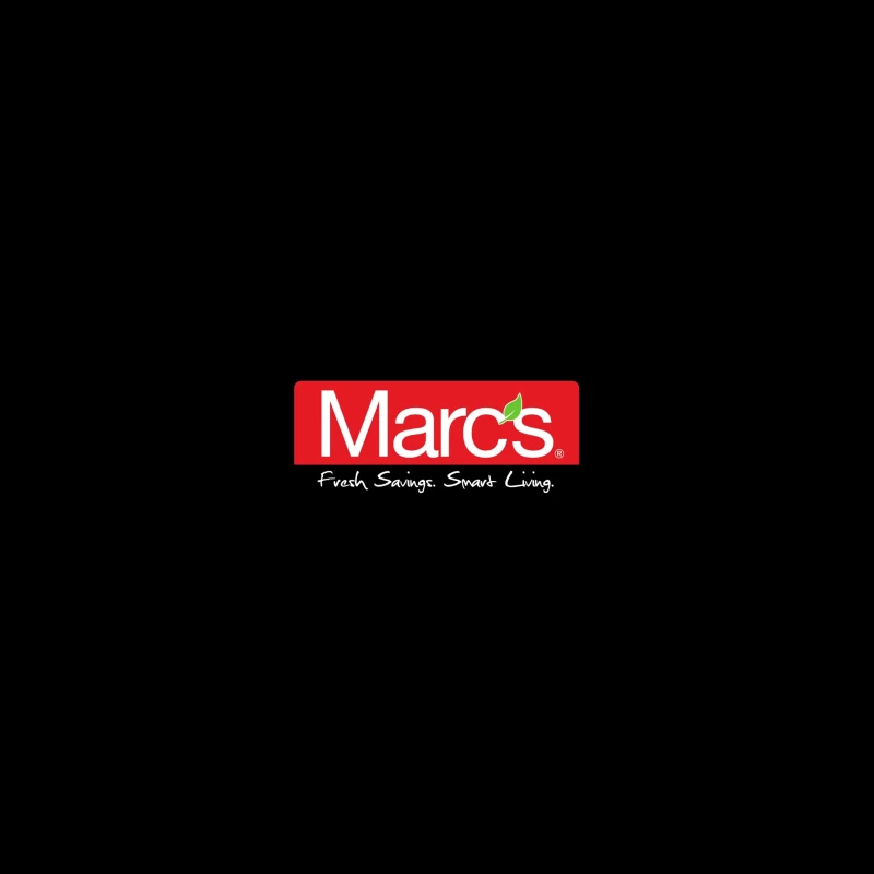 Marc's Supermarket Logo with Fresh Savings Tagline iPhone Case