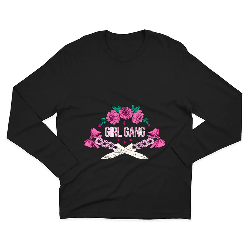 Sorcellerie Florale de la Girl Gang Homme Manches Longues T-Shirt