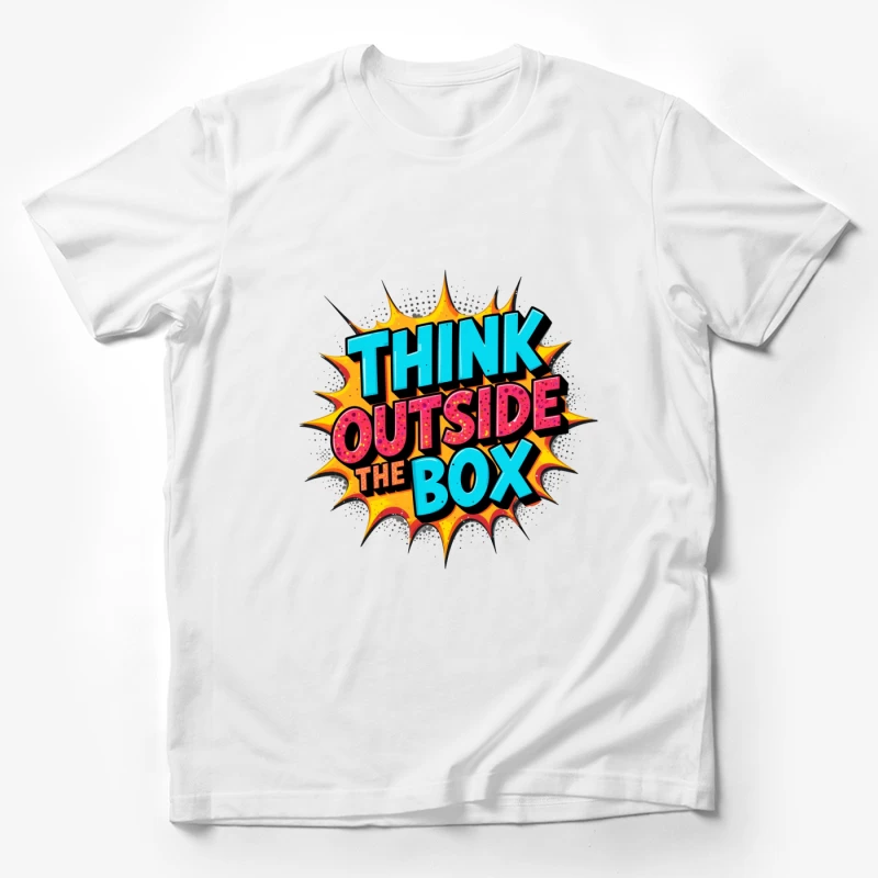 Creative Thinking Concept Male T-Shirt