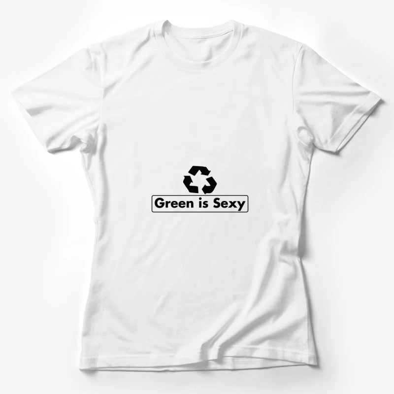 Chic écologique avec le recyclage Femme T-Shirt
