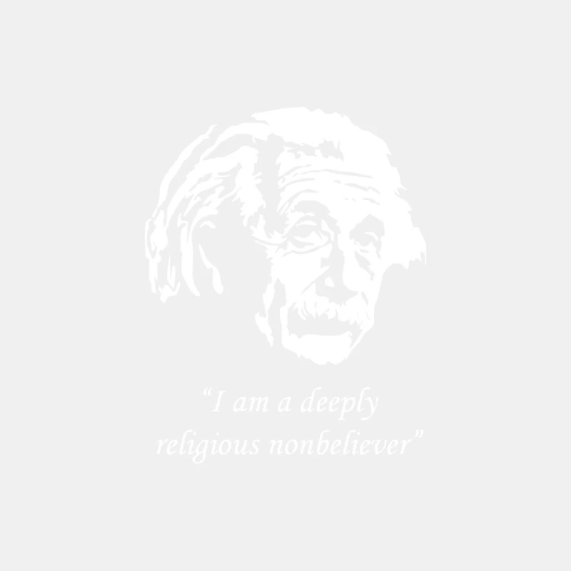 Albert Einstein_s Non Believer Male Tank Top
