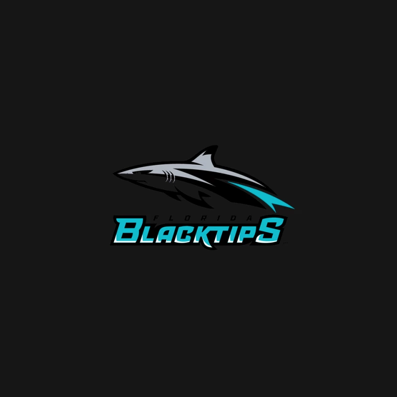 Logo der Florida Blacktips Damen Langarm T-Shirt