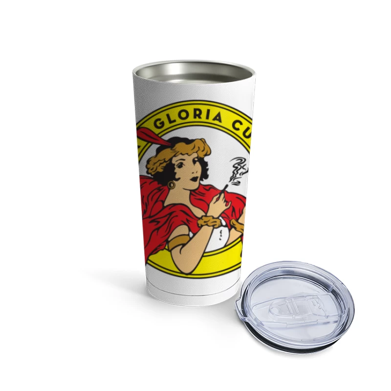 La gloria Cubana Cigar Travel Mug